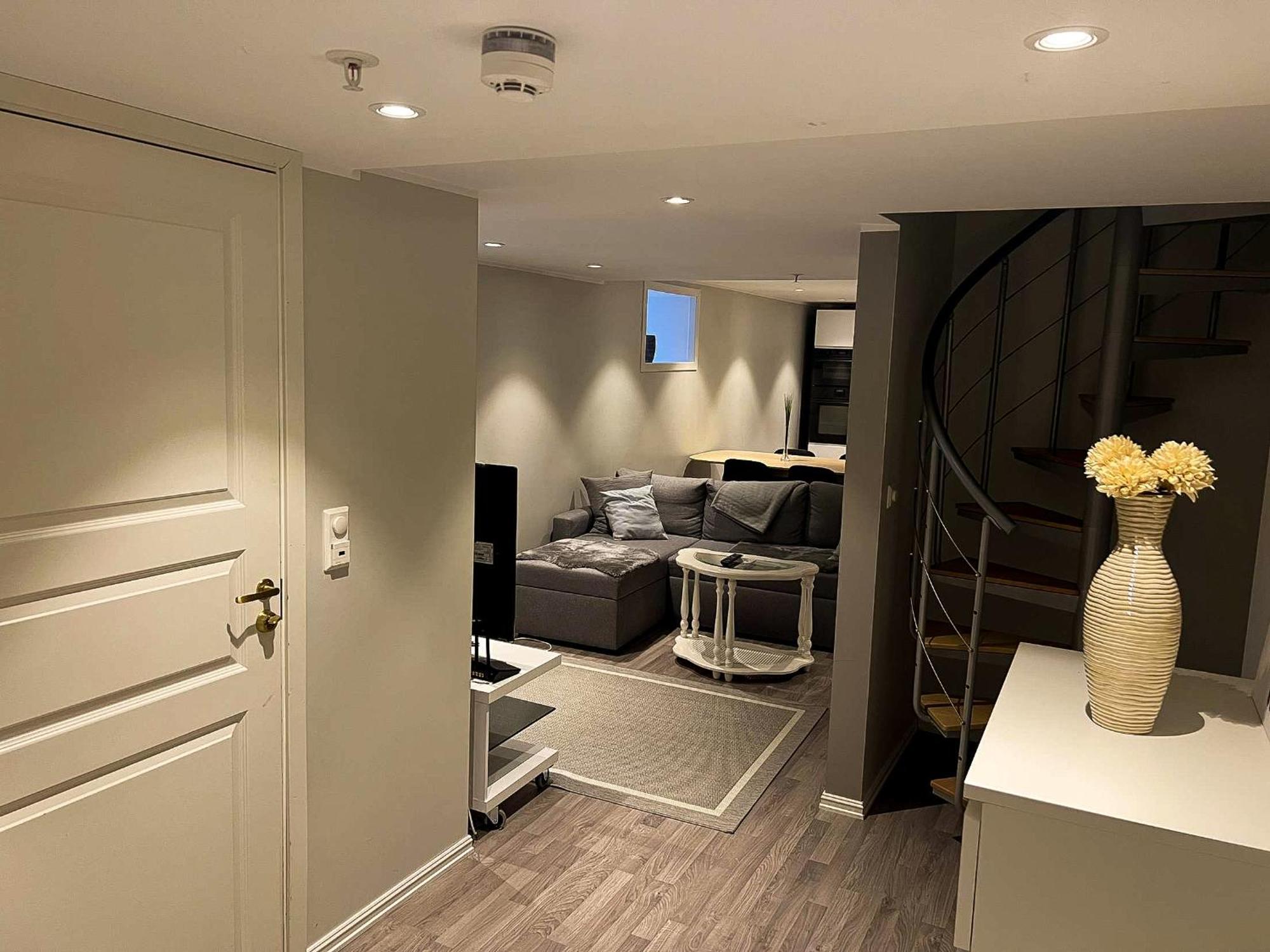 Modern Big 2 Bedroom Apartment Near Solsiden تروندهايم المظهر الخارجي الصورة